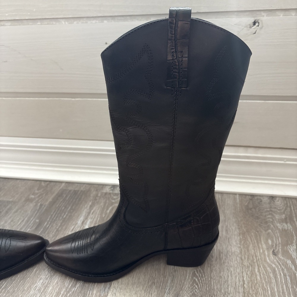 Vintage Foundry Co. Trudy Women's Cowboy Boots Brown Size 6 - Picture 6 of 16